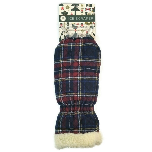 Windshield Winter Ice Scraper Glove Mitt Sherpa - Picture 10 of 10